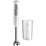 Braun Minipimer 5200 Batidora de Mano, 1000 W, 21 Velocidades y Función Turbo, Campana Anti-salpicaduras, Powerbell Plus,