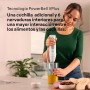 Braun Minipimer 5200 Batidora de Mano, 1000 W, 21 Velocidades y Función Turbo, Campana Anti-salpicaduras, Powerbell Plus,