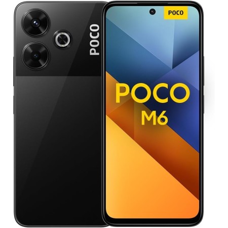 Xiaomi Poco M6 - Smartphone de 8+256GB, Pantalla AMOLED de 6.79” 90Hz FHD+, MediaTek Helio G91-Ultra, Cámara de 108 MP, 5030