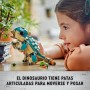 LEGO Jurassic World Bumpy Bebé: Ankylosaurus Dinosaurio de Juguete, Figura Articulada, Regalo para Niños y Niñas de 7 Años o Más