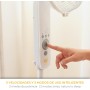 Newlux-Ventilador de Pie con Mando a Distancia W550 Smart 5 Aspas de ø40cm, 3 Vel. y 3 Modos. Ventilador de Pedestal Oscilante