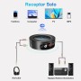 Receptor Bluetooth 5.2 HiFi, Adaptador Bluetooth Jack 3.5mm Nivel Lossless para Estéreo Casa, Altavoz, Amplificador, con Salidas