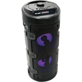 ELBE ALT-88-TWS - Altavoz BT Karaoke portátil con luz 10 W SD, USB, FM, micrófono con Cable, 10 W, reproducción 4 Horas,