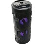 ELBE ALT-88-TWS - Altavoz BT Karaoke portátil con luz 10 W SD, USB, FM, micrófono con Cable, 10 W, reproducción 4 Horas,