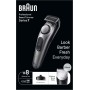 Braun BT7440 Recortadora de barba y pelo profesional para hombres, con 40 ajustes, estación de carga, estuche de viaje,