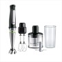 Braun MultiQuick 7 Batidora de Brazo, Control de Salpicaduras, Piezas Aptas para Lavavajillas, Vaso de Plástico sin BPA 600ml,