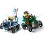 LEGO City Pack de Coches de Carreras: Avión vs. Cama de Hospital de Juguete, Autos Locos de Carreras con 2 Minifiguras de Piloto