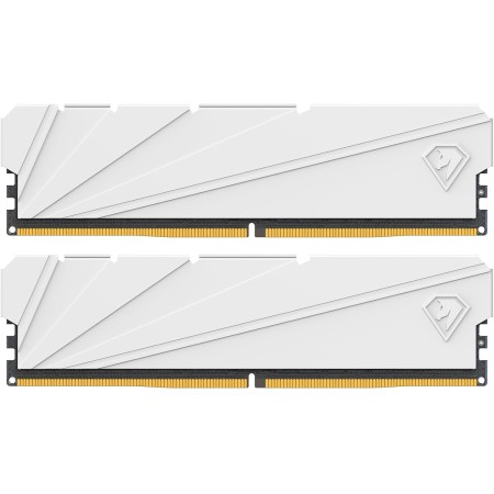 Netac 32 GB (2 x 16 GB) DDR4 3200 MHz C16 XMP 2.0 High Performance Desktop Workstation Kit, Color Blanco
