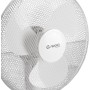 THINIA HOME Ventilador de Pie Blanco 40W de Potencia | Modelo White Comfort Ø40 cm Ventilador de Pie Oscilante y Altura