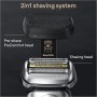 Braun Series 9 Pro+ Afeitadora Eléctrica Hombre, Máquina de Afeitar Barba, Cabezal ProComfort, 9597cc, Plata, El embalaje puede
