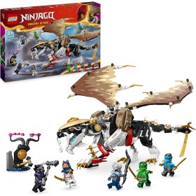 LEGO Ninjago Dragón Maestro Egalt de Juguete con 5 Minifiguras de Ninjas con Espada para el Juego de Batallas, Regalo para Niños