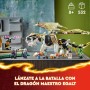 LEGO Ninjago Dragón Maestro Egalt de Juguete con 5 Minifiguras de Ninjas con Espada para el Juego de Batallas, Regalo para Niños