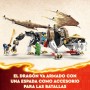 LEGO Ninjago Dragón Maestro Egalt de Juguete con 5 Minifiguras de Ninjas con Espada para el Juego de Batallas, Regalo para Niños
