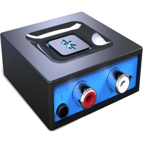 esinkin Receptor de Audio Inalámbrico, Adaptador Bluetooth para PC/Mac/Smartphone/Tablet/Receptores AV/Coche, Salidas 3.5 mm y