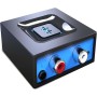 esinkin Receptor de Audio Inalámbrico, Adaptador Bluetooth para PC/Mac/Smartphone/Tablet/Receptores AV/Coche, Salidas 3.5 mm y