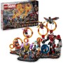 LEGO Marvel Batalla Final de Vengadores: Endgame, Juguete de Superhéroes, Figura de Thanos, Meca de Ant-Man y Minifiguras de