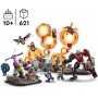 LEGO Marvel Batalla Final de Vengadores: Endgame, Juguete de Superhéroes, Figura de Thanos, Meca de Ant-Man y Minifiguras de