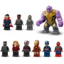 LEGO Marvel Batalla Final de Vengadores: Endgame, Juguete de Superhéroes, Figura de Thanos, Meca de Ant-Man y Minifiguras de