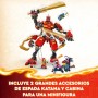 LEGO Ninjago Meca Escalador Ninja de Kai de Juguete, Set de Juego de Aventura con Figura con Armadura Robótica y 4 Minifiguras