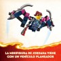 LEGO Ninjago Meca Escalador Ninja de Kai de Juguete, Set de Juego de Aventura con Figura con Armadura Robótica y 4 Minifiguras