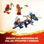 LEGO Ninjago Meca Escalador Ninja de Kai de Juguete, Set de Juego de Aventura con Figura con Armadura Robótica y 4 Minifiguras