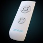 Cecotec Ventilador de Techo con Luz EnergySilence Aero 560 GoldWhite. 60W, Diámetro 52”, luz LED de 18W, Mando a distancia,