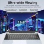 Computadora portátil ultrafina de 15,6 pulgadas, 16GB de RAM, 1TB SSD,