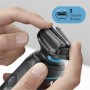 Braun Series 5 Afeitadora Eléctrica Hombre, Máquina de Afeitar Barba con Cabezal y Cuchillas Flexibles, Accesorio Cortabarba