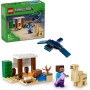 LEGO Minecraft La Expedición de Steve al Desierto, Juguete de Construcción del Videojuego, Bioma con Casa y Figuras de Acción,