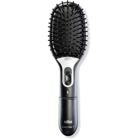 Braun BR710 - cepillos para el cabello y peines, Todos los tipos de pelo, unisex, negro, verde,