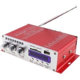 DollaTek Kentiger HY-504 Car Audio Amplificador Digital de Alta Potencia 4CH 160W Reproductor de Alta fidelidad MP3