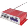 DollaTek Kentiger HY-504 Car Audio Amplificador Digital de Alta Potencia 4CH 160W Reproductor de Alta fidelidad MP3