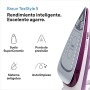Braun TexStyle 5 SI5256BL, Plancha de Ropa con Placa FreeGlide 3D SuperCeramic, Punta de Precisión, Mango Abierto Ergonómico,