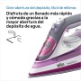 Braun TexStyle 5 SI5256BL, Plancha de Ropa con Placa FreeGlide 3D SuperCeramic, Punta de Precisión, Mango Abierto Ergonómico,