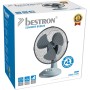 Bestron Ventilador de Sobremesa, Función Giratoria, Altura: 35,5 cm, Ø 27 cm, 30 W, Blanco