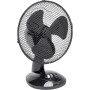 Bestron Ventilador de Sobremesa, Función Giratoria, Altura: 35,5 cm, Ø 27 cm, 30 W, Blanco