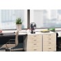 Bestron Ventilador de mesa Ø 27cm, pequeño ventilador con 2 niveles de velocidad y función de oscilación de 75°, Altura: 29 cm,