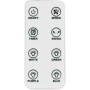 Jocca - Ventilador sin Aspas con Control Remoto | 3 Velocidades | Oscilación Automática | Luz LED con 4 Luces Intercambiables |