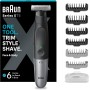 Braun Series X Recortadora De Barba, Afeitadora Eléctrica Hombre, Rasuradora para Rostro y Cuerpo, cortapelos hombre, maquina de