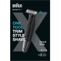 Braun Series X Recortadora De Barba, Afeitadora Eléctrica Hombre, Rasuradora para Rostro y Cuerpo, cortapelos hombre, maquina de
