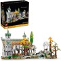 LEGO Icons EL SEÑOR DE LOS Anillos: RIVENDEL - Regalo por el Día del Padre - Maqueta para Construir de la Tierra Media - Gran
