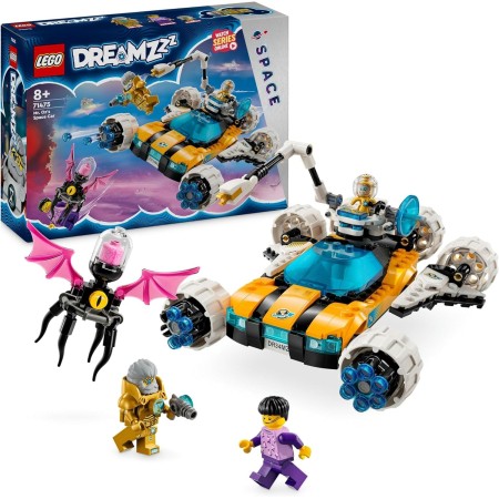 LEGO DREAMZzz 2 en 1 Coche Espacial del Sr. Oz de Juguete, Vehículos Transformables, Minifiguras del Sr. Oz, Albert y Jayden,