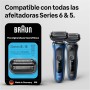 Braun Series 5 Cabezal de Recambio 53B ORIGINAL para Afeitadora Eléctrica Hombre, Compatible con las Máquinas de Afeitar Series