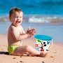 Mondo Toys - BUCKET SET + WATER CAN MICKEY - Juego de cubo de arena ø17 cm con jarra de agua - Juego de playa (6 piezas) para