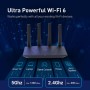 GL.iNet GL-AX1800(Flint) WiFi 6 Wireless Internet Router - Dual Band Gigabit | 5 x 1G Ethernet Ports | Up to 120 Devices |