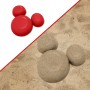 Mondo Toys - BUCKET SET + WATER CAN MICKEY - Juego de cubo de arena ø17 cm con jarra de agua - Juego de playa (6 piezas) para