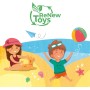 Mondo Toys - BUCKET SET + WATER CAN MICKEY - Juego de cubo de arena ø17 cm con jarra de agua - Juego de playa (6 piezas) para