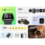 Xiaomi Redmi Watch 3 Active - Llamadas Bluetooth, Pantalla LCD de 1,83”, Monitor de frecuencia cardíaca, +100 Modos Deportivos,