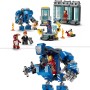 LEGO | Marvel Laboratorio de Iron Man: Sala de Armaduras, Juguete de Construcción de Superhéroes con Figura Meca Articulada y 5