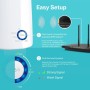 TP-Link N300 Tl-WA850RE - Repetidor Extensor de Red WiFi (2.4 GHz, 300 Mbps, Puerto Ethernet, Modo Ap y Extensor, Antenas